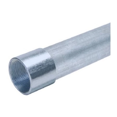 Allied Tube & Conduit Rigid Metallic Conduit, 2 in Trade Size, 10 ft, Steel, Galvanized 278929